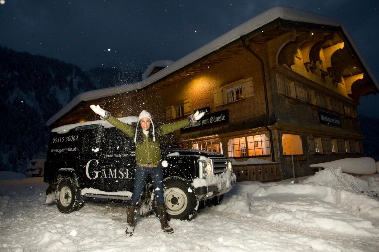 Gaemsle Hotel, Wirtshaus & Mehr Schoppernau Exterior photo